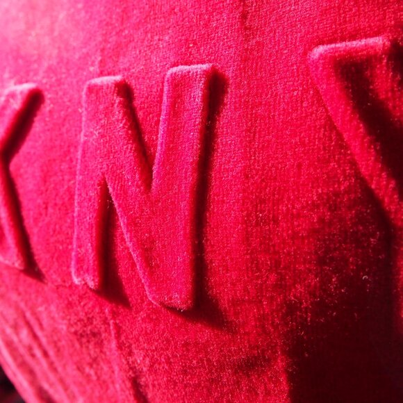 DKNY Womens Sport Boxy Fit/Velour/Long Sleeve Raised Logo Sweatshirt Size L - Picture 14 of 16